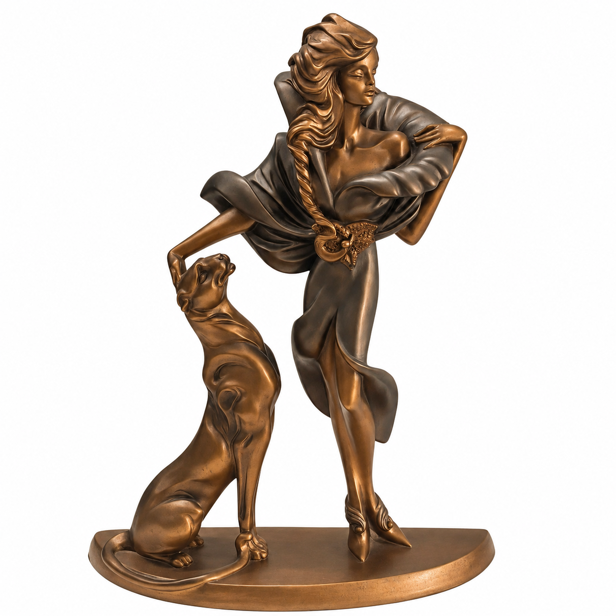 Escultura Felino
